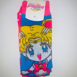 Sailor Moon Crystal Crew Socks NWT